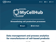 Tablet Screenshot of mycellhub.com